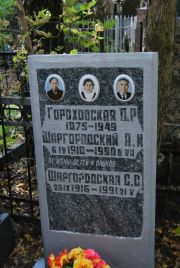 Шаргородская С. С., Москва, Востряковское кладбище