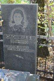 Волошина Б. Ш., Москва, Востряковское кладбище