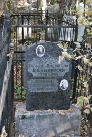 Кунин Борис Абрамович, Москва, Востряковское кладбище