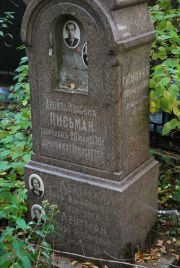Письман Двойра Ицковна, Москва, Востряковское кладбище
