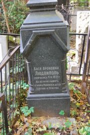 Людвиполь Бася Ароновна, Москва, Востряковское кладбище