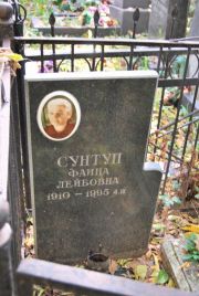 Сунтуп Фаина Лейбовна, Москва, Востряковское кладбище