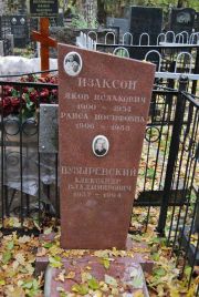 Изаксон Яков Исаакович, Москва, Востряковское кладбище