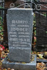 Шапиро Сарра Абрамовна, Москва, Востряковское кладбище