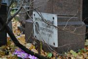 Чистопольская Голда Боруховна, Москва, Востряковское кладбище