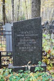 Шмидт Зиновий Эммануилович, Москва, Востряковское кладбище