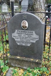 Левинзон Роберт Львович, Москва, Востряковское кладбище