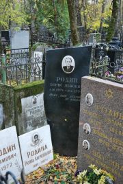 Родин Лев Абрамович, Москва, Востряковское кладбище