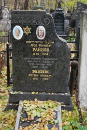 Райнес Арон Маркович, Москва, Востряковское кладбище