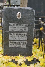 Зильбербранд Исаак Аронович, Москва, Востряковское кладбище