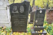 Либерман Финкель Берковна, Москва, Востряковское кладбище