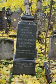 Гольдельман Арон Лазаревич, Москва, Востряковское кладбище