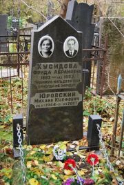 Хусидова Фрида Абрамовна, Москва, Востряковское кладбище