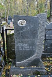 Ляховицкий Абрам Моисеевич, Москва, Востряковское кладбище