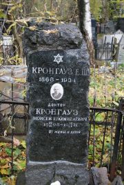 Кронгауз Моисей Ерахмиевлевич, Москва, Востряковское кладбище