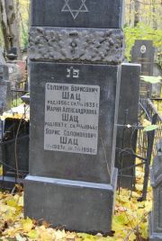 Шац Соломон Борисович, Москва, Востряковское кладбище