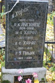 Лугинец Лев Константинович, Москва, Востряковское кладбище