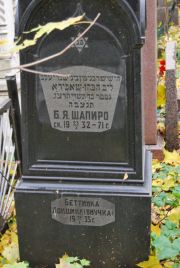Шапиро Б. Я., Москва, Востряковское кладбище
