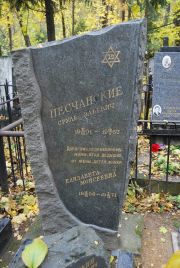 Песчанский Сруль Эльевич, Москва, Востряковское кладбище