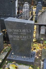 Песчанский А. Э., Москва, Востряковское кладбище