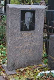 Липко Абрам Гаврилович, Москва, Востряковское кладбище