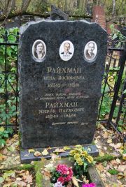 Райхман Григорий , Москва, Востряковское кладбище