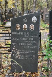Шварц В. Х., Москва, Востряковское кладбище