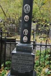 Нерославский Израиль Борисович, Москва, Востряковское кладбище