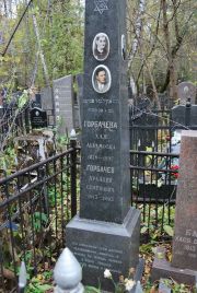 Горбачева Хая Абрамовна, Москва, Востряковское кладбище