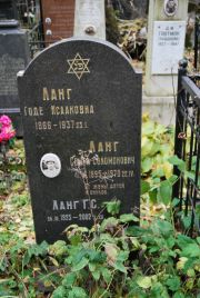 Ланг Семен Соломонович, Москва, Востряковское кладбище
