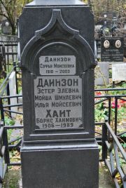 Даинзон Софья Моисеевна, Москва, Востряковское кладбище