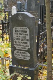 Дынкина Фрума Абрамовна, Москва, Востряковское кладбище