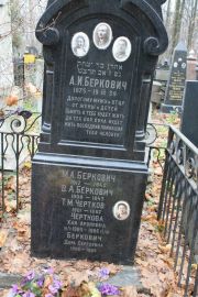 Беркович Дора Сергеевна, Москва, Востряковское кладбище