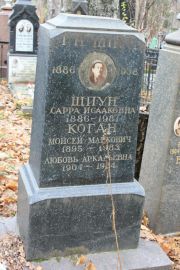 Коган Моисей Маркович, Москва, Востряковское кладбище