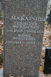 Макаров Геннадий Васильевич, Москва, Востряковское кладбище