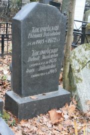 Косачевский Давыд Яковлевич, Москва, Востряковское кладбище