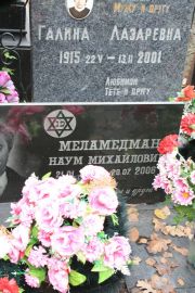 Меламедман Наум Михайлович, Москва, Востряковское кладбище