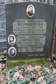 Бернштейн Борис Абрамович, Москва, Востряковское кладбище