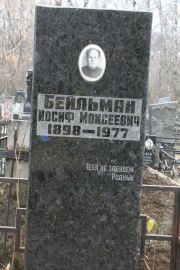 Бейльман Иосиф Моисеевич, Москва, Востряковское кладбище