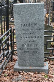 Пиндрус Петр Яковлевич, Москва, Востряковское кладбище