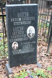 Плис Рива Федоровна, Москва, Востряковское кладбище