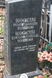 Посутман Ципа Ароновна, Москва, Востряковское кладбище