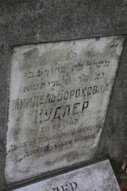 Нудлер Миндель Бороховна, Москва, Востряковское кладбище