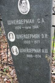 Шнейдерман С. А., Москва, Востряковское кладбище