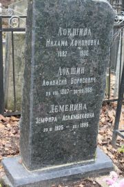 Локшина Нихама Хононовна, Москва, Востряковское кладбище