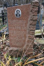 Пальчик Бася Исааковна, Москва, Востряковское кладбище