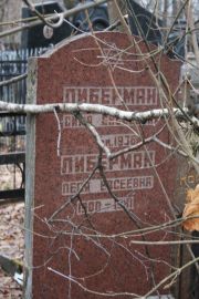 Либерман Сима Евсеевна, Москва, Востряковское кладбище