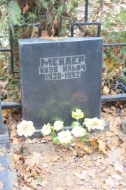 Меклер Яков Ильич, Москва, Востряковское кладбище