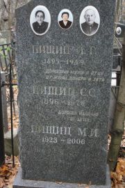 Пищиц И. Г., Москва, Востряковское кладбище
