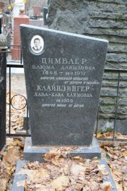 Цимблер Блюма Давыдовна, Москва, Востряковское кладбище